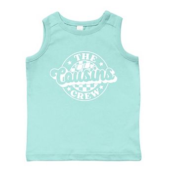 The Juniper Shop The Cousins Crew Checkered Toddler Tank
