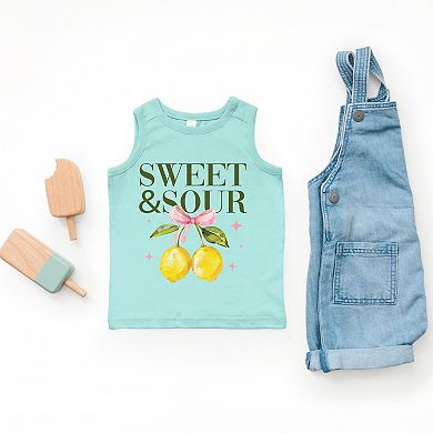 The Juniper Shop Sweet & Sour Lemon Toddler Tank