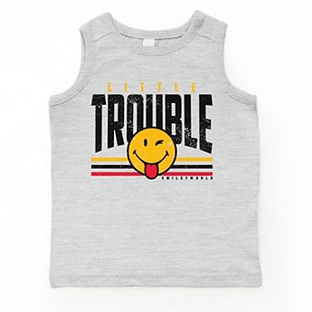 The Juniper Shop SmileyWorld Little Trouble Toddler Tank