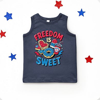 The Juniper Shop Freedom Is Sweet Toddler Tank