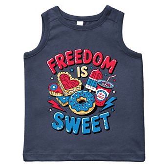 The Juniper Shop Freedom Is Sweet Toddler Tank