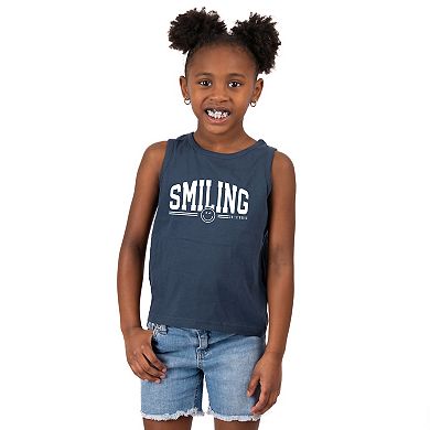 SmileyWorld Arched Varsity - Toddler Graphic Tank