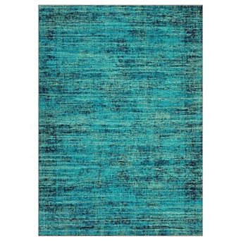 Garvee Vintage Washable Area Rug Non Slip Area Rug Stain Resistant Bodered Capert for Home