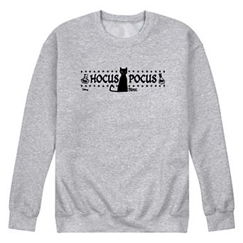 Men's Disney's Hocus Pocus Thackery Binx Fleece Sweatshirt