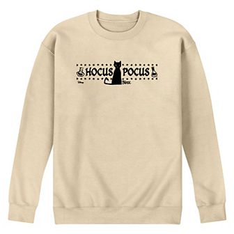 Men's Disney's Hocus Pocus Thackery Binx Fleece Sweatshirt