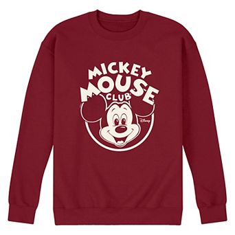 Men's Disney's Mickey Mouse Club Vintage Fleece Sweatshirt