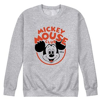 Men's Disney's Mickey Mouse Club Vintage Fleece Sweatshirt