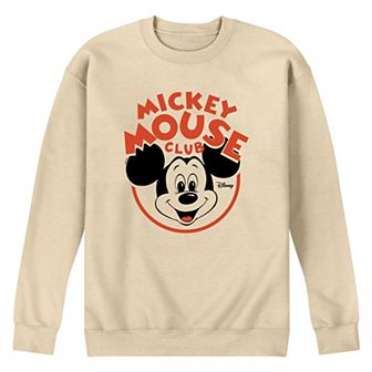 Men's Disney's Mickey Mouse Club Vintage Fleece Sweatshirt