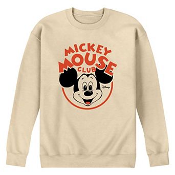 Men's Disney's Mickey Mouse Club Vintage Fleece Sweatshirt