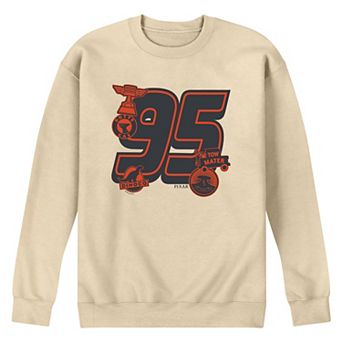 Men's Disney / Pixar's Cars Lightning McQueen 95 Fleece Sweatshirt