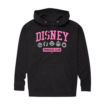 Men's Disney Princess Collegiate Princess Club Graphic Hoodie