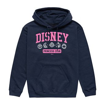 Men's Disney Princess Collegiate Princess Club Graphic Hoodie