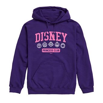 Men's Disney Princess Collegiate Princess Club Graphic Hoodie