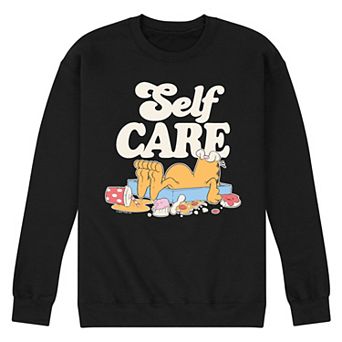 Men's Garfield Self Care Fleece Sweatshirt