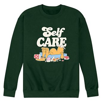 Men's Garfield Self Care Fleece Sweatshirt