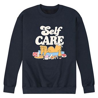 Men's Garfield Self Care Fleece Sweatshirt