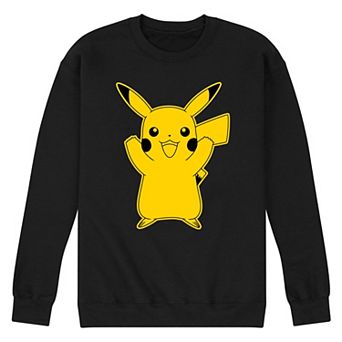 Men's Pokemon Pikachu Portrait Fleece Sweatshirt
