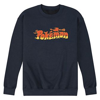Men's Pokemon Charizard Flames Fleece Sweatshirt