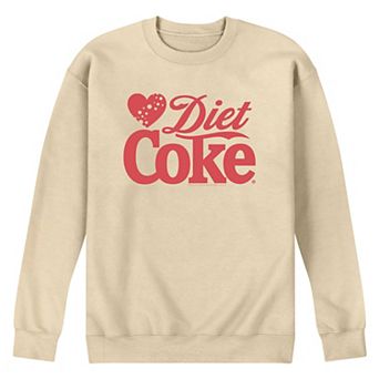 Men's Diet Coke Heart Fleece Sweatshirt