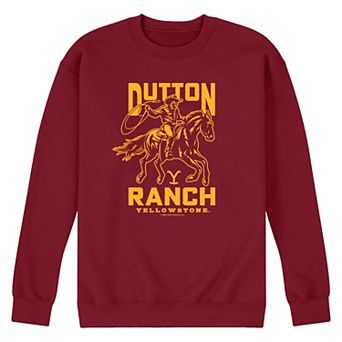 Men's Yellowstone Dutton Ranch Fleece Sweatshirt