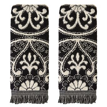 SKL Home Amherst Medallion Jacquard Towel Set of 2