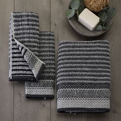 SKL Home Lewis Jacquard Bath Towel or Hand Towel