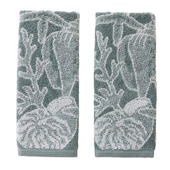SKL Home South Seas Shell Jacquard Bath Towel or Hand Towel