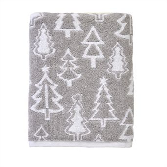 SKL Home Mod Tree Jacquard Bath Towel