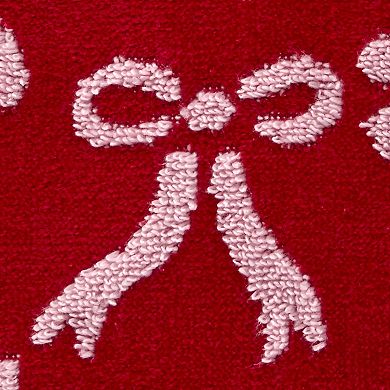 SKL Home Bow Jacquard Towel Set of 2