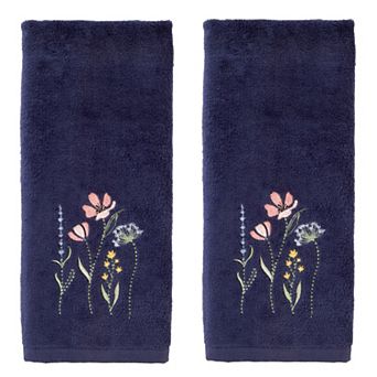 SKL Home 2 pc Wildflower Field Embroidered Towel Set