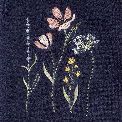 SKL Home 2-piece Wildflower Field Embroidered Towel Set