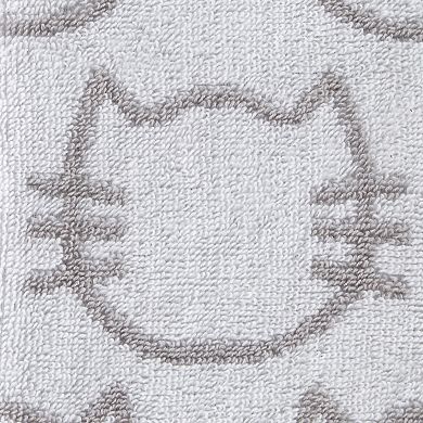 SKL Home 2-piece Cat Jacquard Hand Towel Set