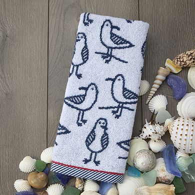SKL Home 2-piece Seagull Jacquard Hand Towel Set
