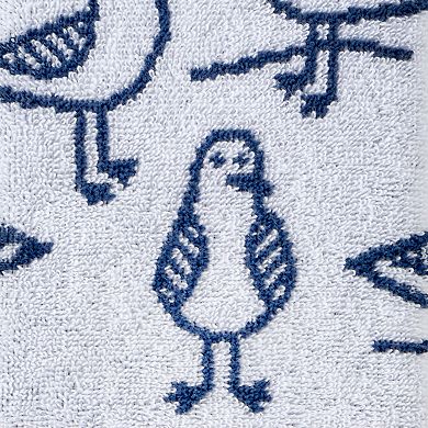 SKL Home 2-piece Seagull Jacquard Hand Towel Set