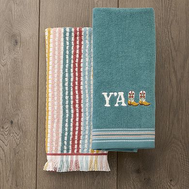SKL Home 2-piece Y'ALL Decorative Hand Towel Set