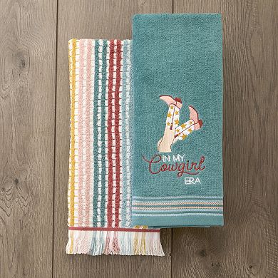 SKL Home 2-piece In My Cowgirl Era Hand Towel Set