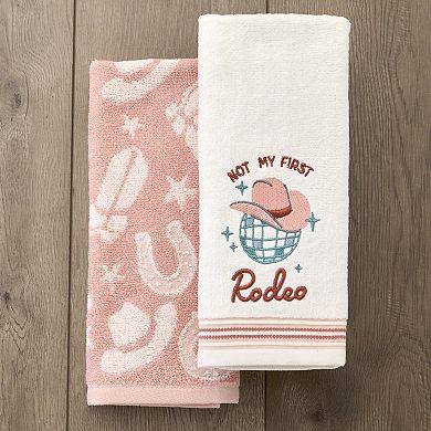 SKL Home 2-piece Not My First Rodeo Hand Towel Set