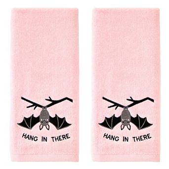 SKL Home 2 pc Bat Design Hand Towel Set