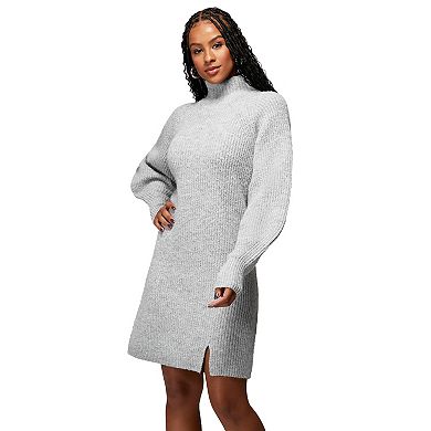 Women's Bebe Oversized Turtleneck Sweater Dress