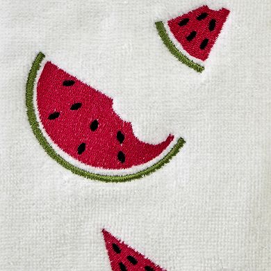 SKL Home Tossed Watermelons Embroidered Towel Set of 2