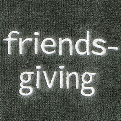 SKL Home Friendsgiving Embroidered Towel Set of 2
