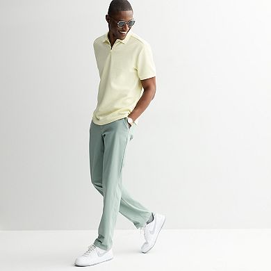 Men's FLX Texture Zipper Polo