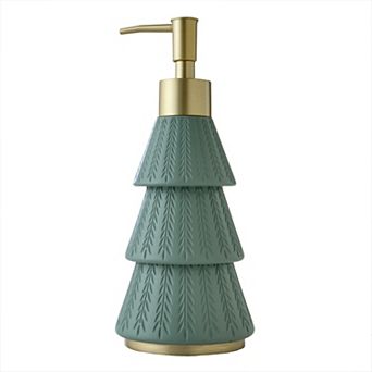 SKL Home Winter Pines Shaped Resin Lotion Dispenser