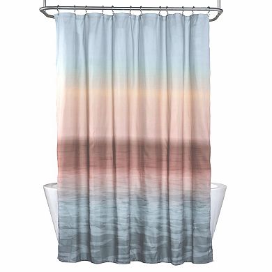 SKL Home Ombre Sunset Fabric Shower Curtain