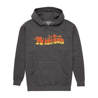 Men's Pokemon Charizard Flames Graphic Hoodie