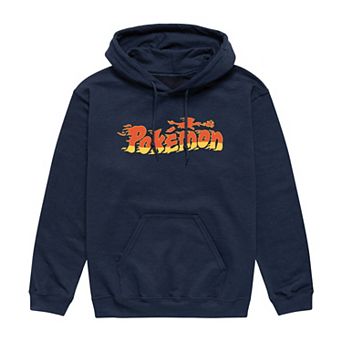 Men's Pokemon Charizard Flames Graphic Hoodie