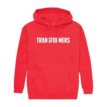 Men's Transformers Logo Graphic Hoodie