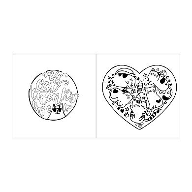 COLOR ME! Summer Cats Coloring Book