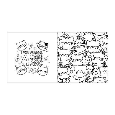 COLOR ME! Summer Cats Coloring Book