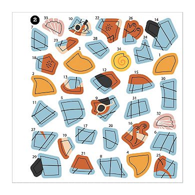 Brain Games Sticker By Number Vacation